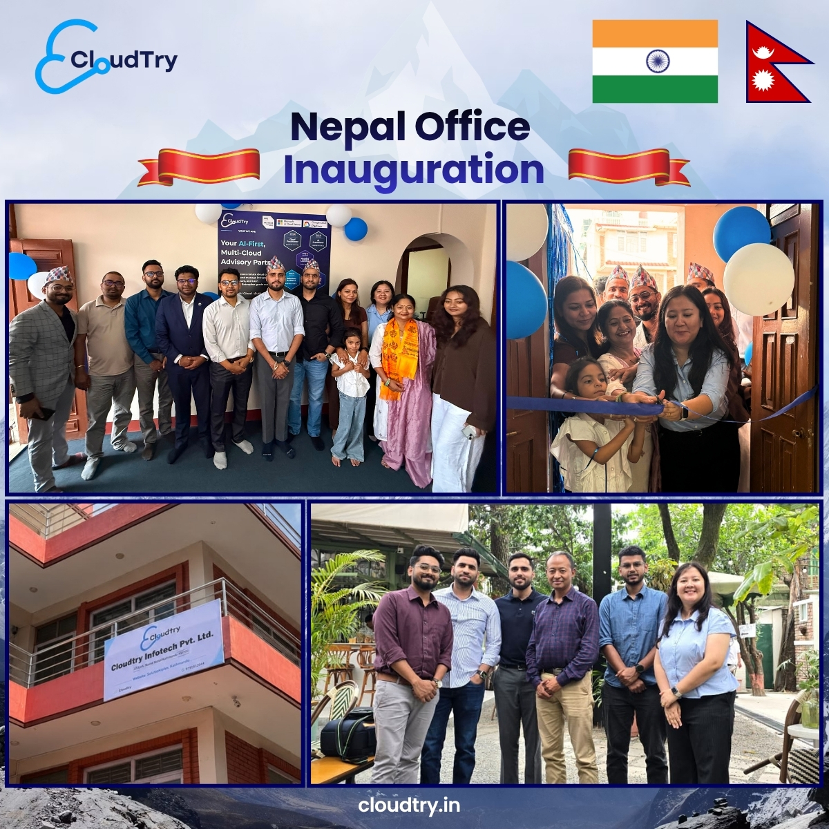 CloudTry Opens Kathmandu Office to Serve Nepal's Cloud and AI Market